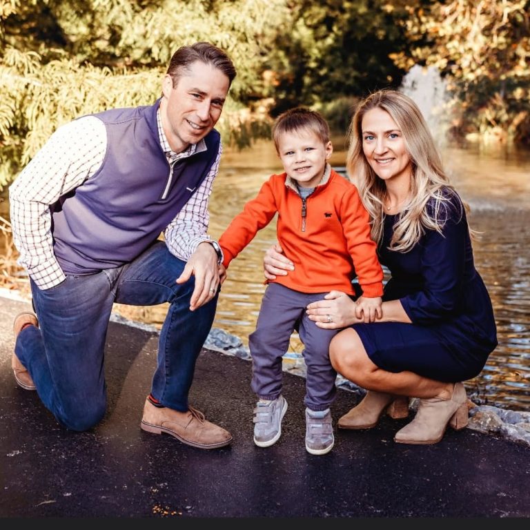 Dr. Brown and family