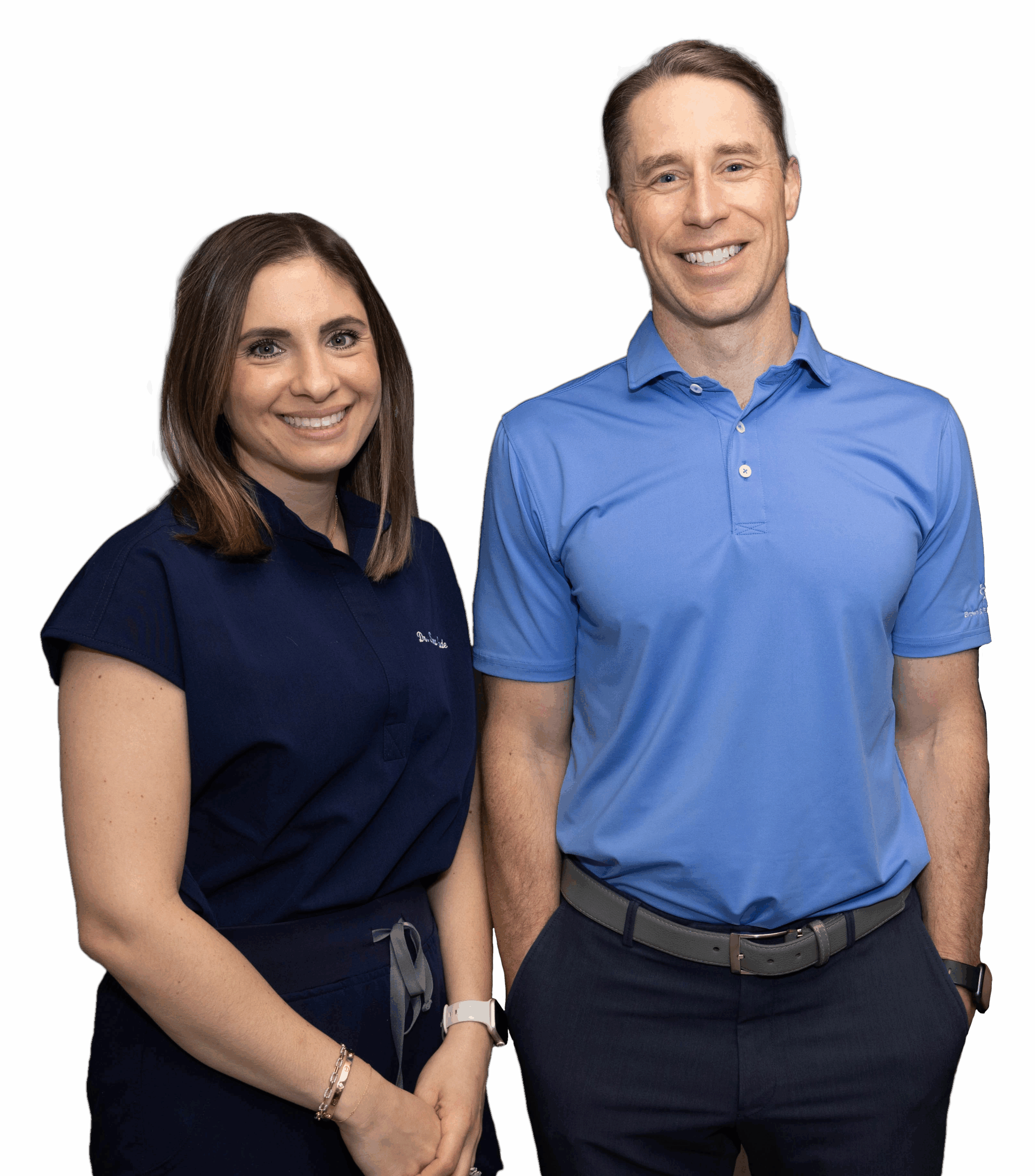 Dr Sama Gade and Dr. Lee Brown