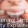 Teeth Whitening Strips Safety Concept